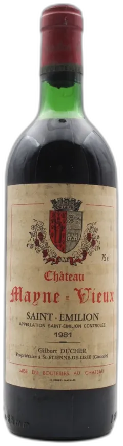 image du vin Château le Mayne Vieux