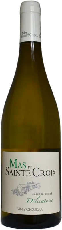 vue du vin Mas de Sainte Croix Delicatesse
