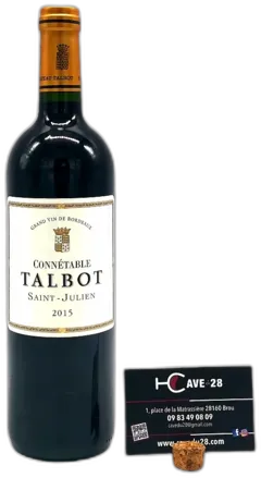 photo du vin Connetable de Talbot