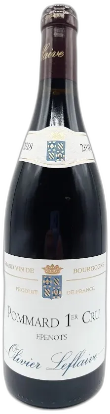 aperçu du vin Pommard Aoc 1er Cru Epenots Olivier Leflaive 2017