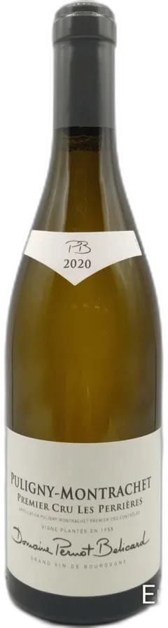 photo du vin Pernot Belicard Puligny-Montrachet 1er Cru les Perrières 2020