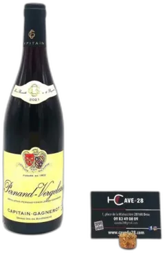 photo du vin Pernand Vergelesses 2021 Domaine Capitain Gagnerot