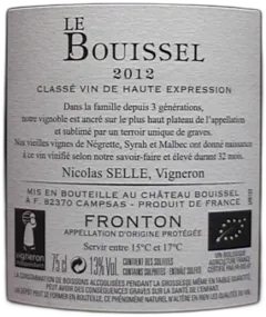 illustration du vin le Beau Vin Fronton Bio