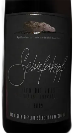 photo du vin Alsace Riesling Lieu-Dit Fels Schieferkopf Chapoutier