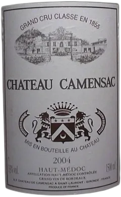 photo du vin Château de Camensac