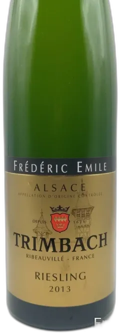 vue du vin Alsace Riesling Clos Sainte-Hune Trimbach
