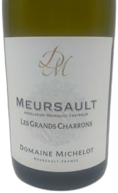 vue du vin Meursault "les Narvaux" Par le Domaine Michelot