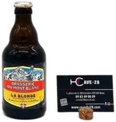 photo du vin Brasserie du Mont Blonde Savoie Bière Francaise