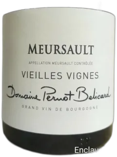 illustration du vin Meursault Vieilles Vignes Pernot Belicard