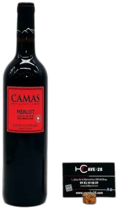 image du vin Igp Pays d’oc Merlot Camas
