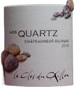 image du vin Clos du Caillou Chateauneuf-du-Pape les Quartz