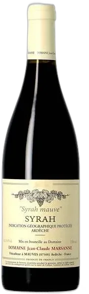 photo Jean Claude Marsanne Igp Collines Rhodaniennes Syrah Mauve 2022