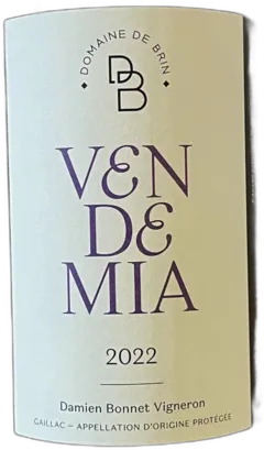 image du vin Anthocyanes Domaine de Brin Rouge Gaillac