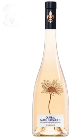 vue du vin Symphonie Rosé Sainte-Marguerite