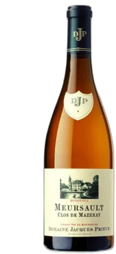 photo du vin Clos de Mazeray 2022 Blanc Jacques Prieur