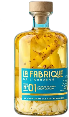 photo du vin la Fabrique de l’Arrangé n°01 Arrangé Ananas Victoria & Noix de Coco
