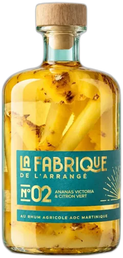 illustration du vin Arrangé n°02 Ananas Victoria & Citron Vert