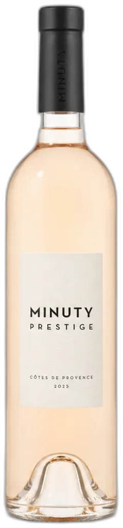capture du vin Minuty Prestige Rosé 2024