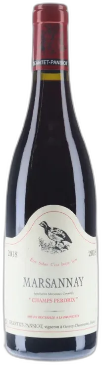 photo du vin Geantet Pansiot Marsannay "Champs Perdrix"