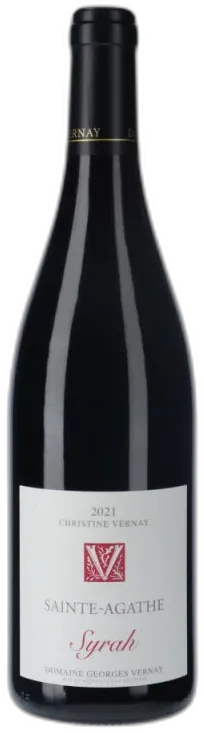 photo du vin Domaine Georges Vernay Igp Syrah Sainte Agathe