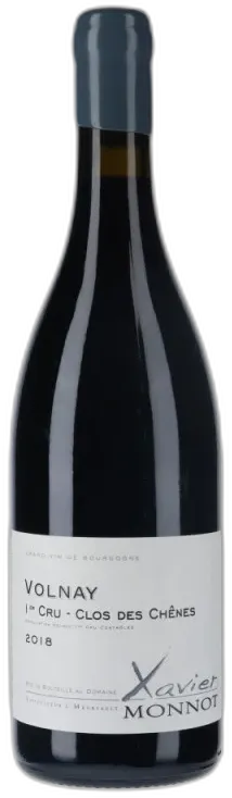 photos du vin Xavier Monnot Volnay 1er Cru Clos des Chênes
