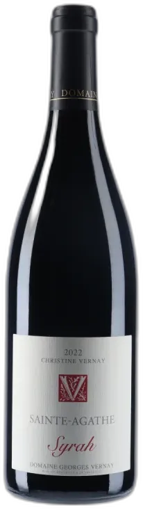 photo du vin Domaine Georges Vernay Igp Syrah Sainte Agathe
