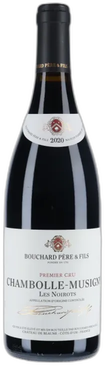 vue du vin Aoc Chambolle-Musigny 1er Cru les Noirots Maison Bouchard Père et Fils