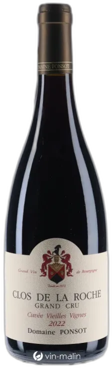 image du vin Domaine Ponsot Clos de la Roche Grand Cru 'Cuvee Vieilles Vignes'