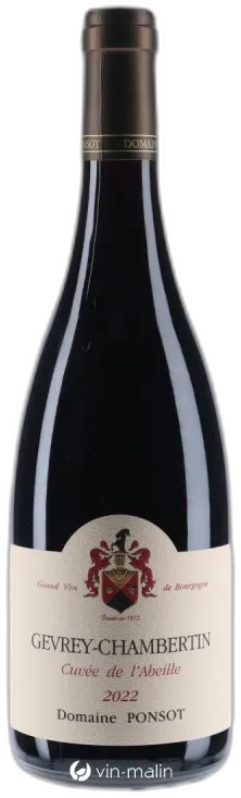 image du vin Domaine Ponsot Gevrey-Chambertin "Cuvée de l'Abeille"
