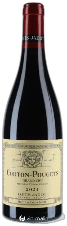 image du vin Corton Grand Cru Grèves Louis Jadot