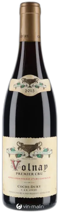 vue du vin Volnay Premier Cru