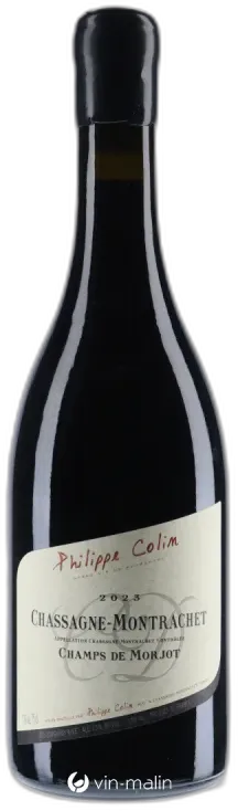 capture du vin Domaine Philippe Colin Chassagne-Montrachet "Champs de Morjot" Rouge