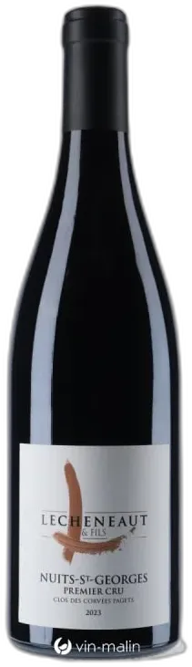 vue du vin Lécheneaut Nuits Saint Georges 1er Cru les Pruliers