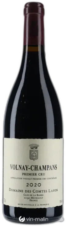 image du vin Volnay 1er Cru Santenots du Milieu Domaine des Comtes Lafon