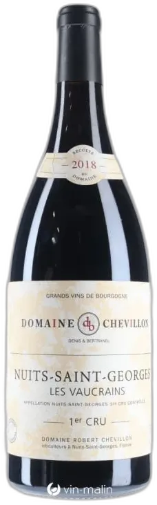 vue du vin Domaine Robert Chevillon Nuits-Saint-Georges 1er Cru les Roncières Rouge