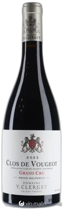 photos du vin Clos de Vougeot Grand Cru Grand Maupertui