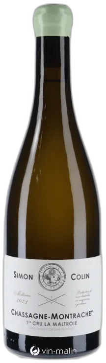 illustration du vin Bourgogne Chassagne-Montrachet 1er Cru "les Chaumées" Domaine Simon Colin