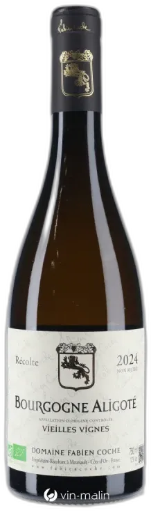 photo du vin Domaine Fabien Coche Bourgogne Aligoté "Vieilles Vignes" 2024