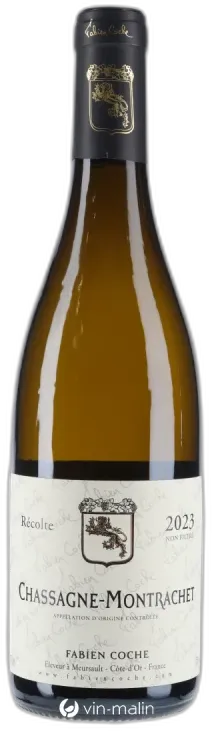 aperçu du vin Fabien Coche Chassagne Montrachet