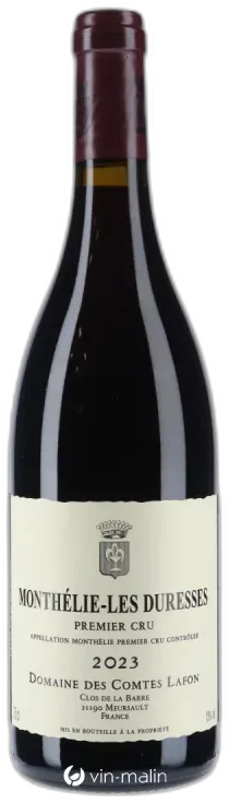 photo du vin Monthélie les Duresses 1er Cru 2021 Domaine des Comtes Lafon