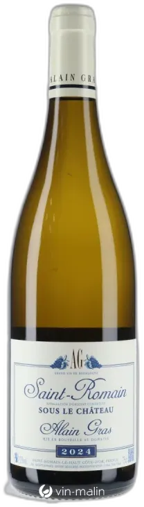 vue du vin Saint-Romain Sous le Château Alain Gras
