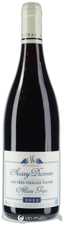 photo du vin Alain Gras "Auxey-Duresses Très Vieilles Vignes" Auxey-Duresses Rouge