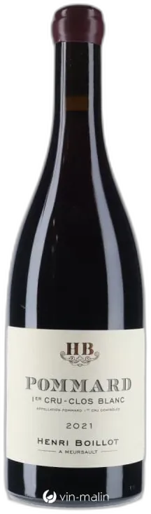 illustration du vin Pommard 1er Cru Clos Blanc Domaine Henri Boillot