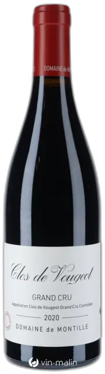 image du vin Domaine de Montille "Clos Vougeot" gc Clos Vougeot Rouge