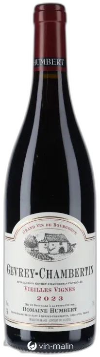aperçu du vin Gevrey-Chambertin Vieilles Vignes Domaine Humbert