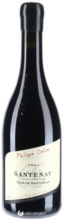 image du vin Domaine Philippe Colin Santenay "Clos de Saint-Jean" Rouge