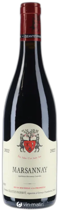 photo du vin Geantet Pansiot Marsannay "Champs Perdrix"