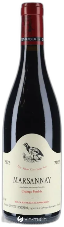 photo du vin Geantet Pansiot Marsannay "Champs Perdrix"