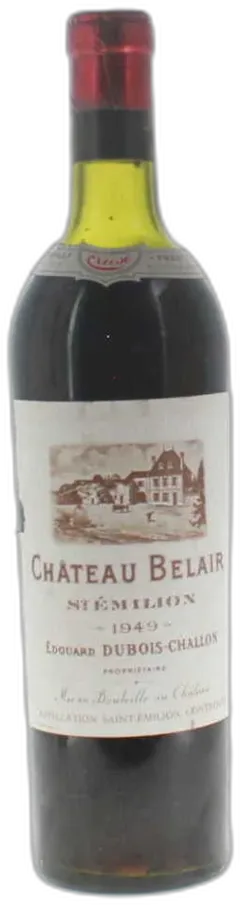 capture du vin Château Bélair-Monange