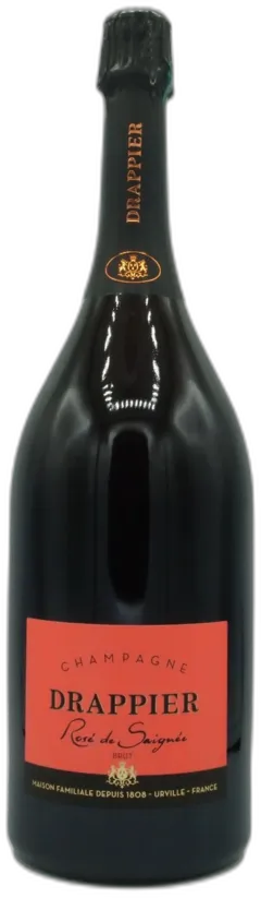 vue du vin Champagne Drappier Rosé de Saignée Rosé Drappier